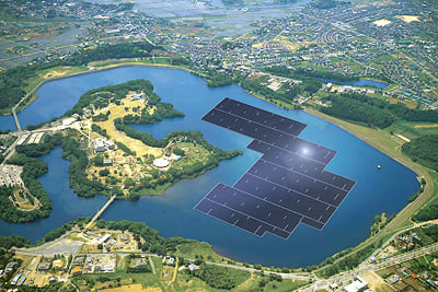 World’s Most Powerful Floating Solar Array
