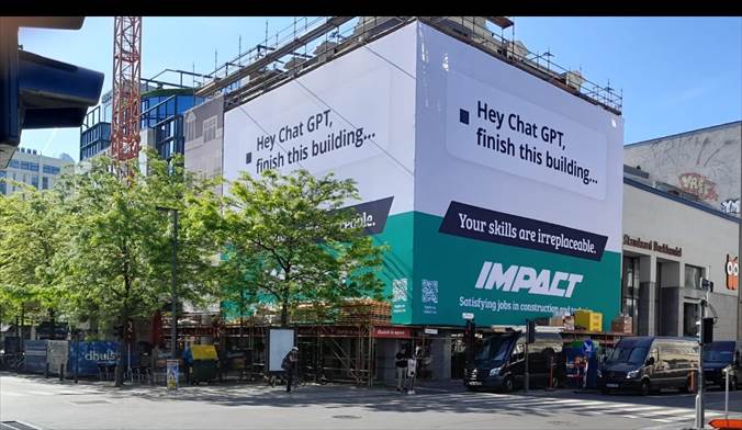 Hey ChatGPT, Finish This Building