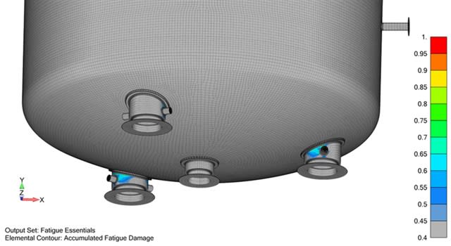 ASME Simulation Analysis for Pressure Vessels