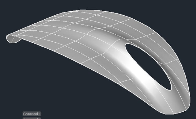 Working with NURBS Surfaces and Surface Tools in AutoCAD 3D