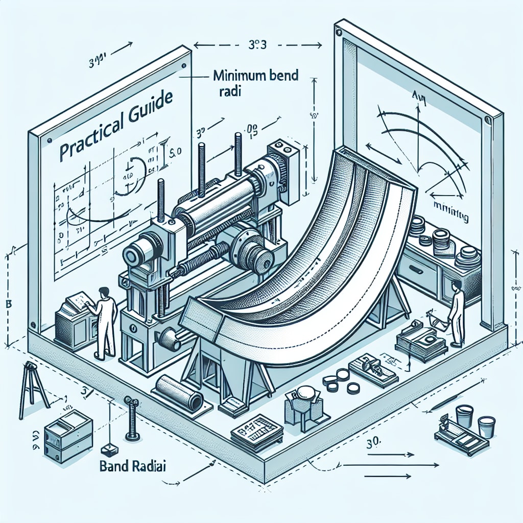Can anyone recommend information on the minimum bend radii for rotary draw bending ASTM A-36 steel angle