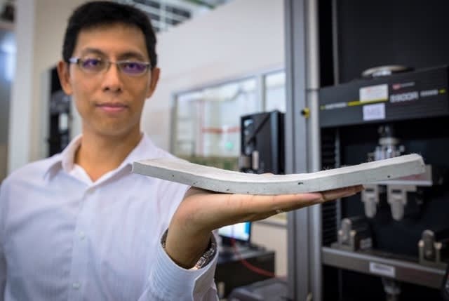 Flexible Concrete Won’t Crack Under Pressure