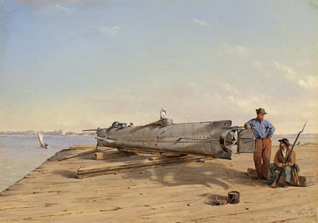 Confederate Submarine Crew Killed by Their Own Weapon