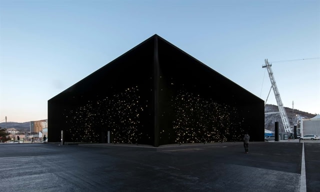 What’s Blacker Than Black? Asif Khan’s Super-Black Olympic Pavilion