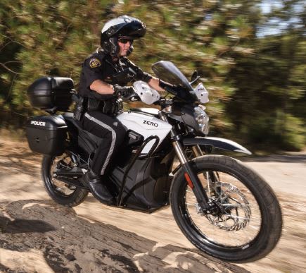 Police Motorcycles Go Green