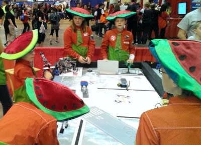 Russian students compete at 2014 FIRST Championship