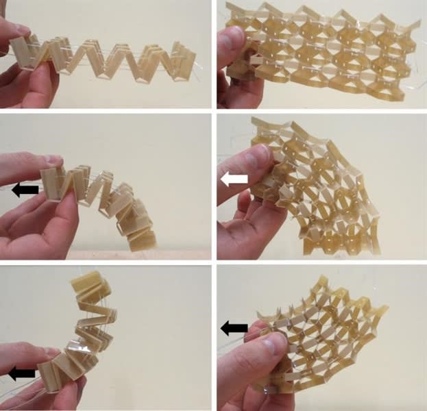 Japanese Paper Folding Technique Inspires Shape-Shifting Metamaterials