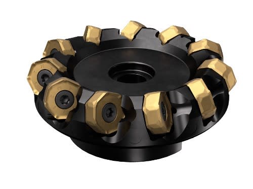 High-Feed Face Mill for Deep Cuts