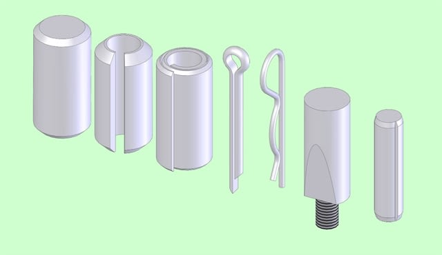 Pins, Roll Pins, Cotter Pins and Keys: Selecting the Right Pin for Mechanical Assembly