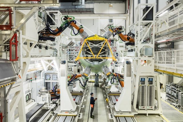Airbus Automates A320 Structural Assembly