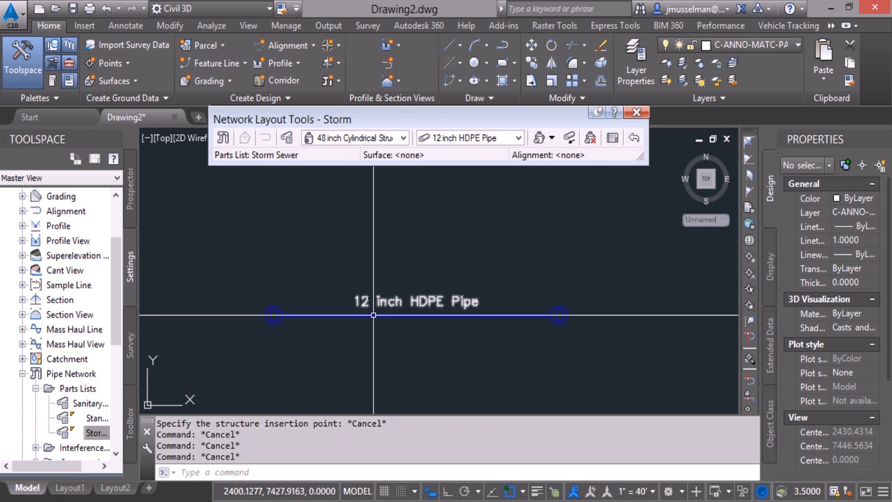 Editing Multiple Descriptions Within Part Lists in Civil 3D