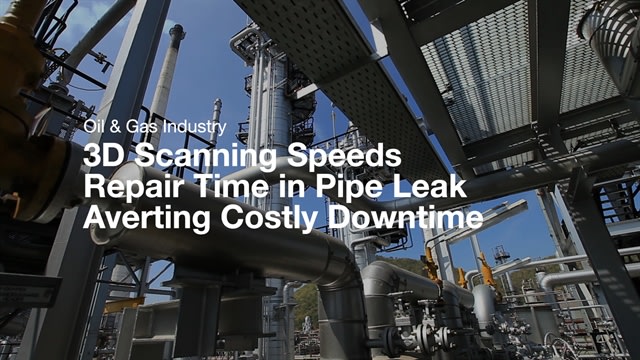 3D Scanning Speeds Repair Time in Pipe Leak Averting Costly Downtime