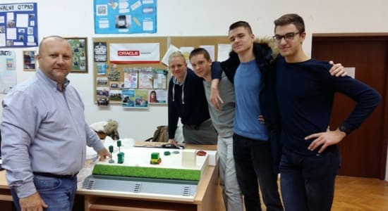 Engineering Student Team Models Smart City in Croatia