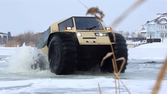 Russia Has an Amphibious Monster Truck—And You Can Buy One