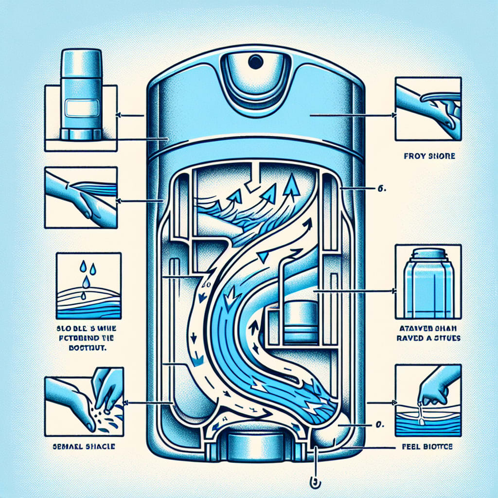 why we provide curve shape at the bottom of the deo bottle