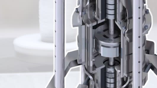 The Magnetic Levitating Gear