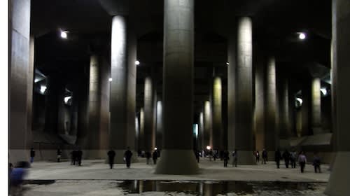 Tokyo’s Cavernous Flood Protection System