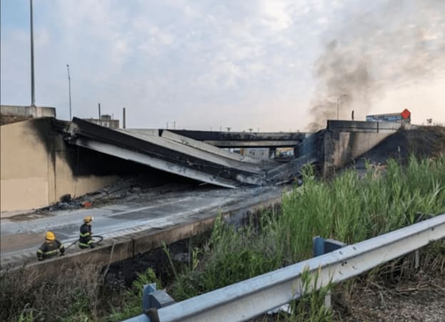 I-95 Overpass in Philadelphia — How Did It Fail?