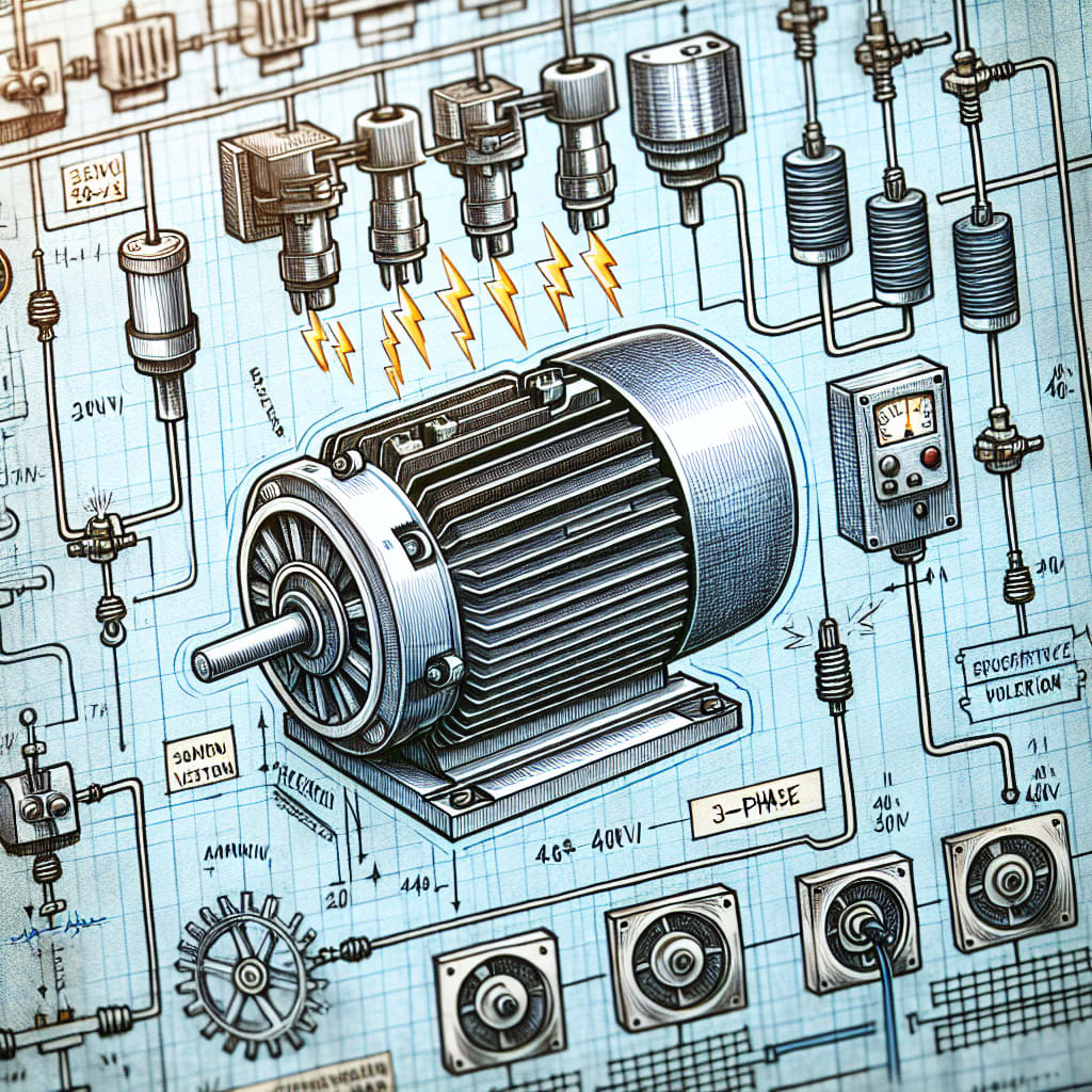 Can i run a motor (3-phase 230 V) on 440 volt?