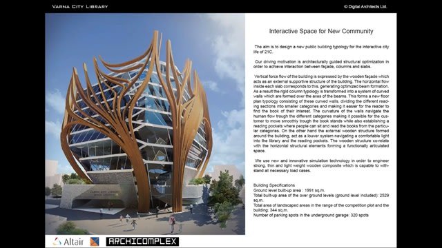 Massive Library Structure Yields New Wood Composite Technology