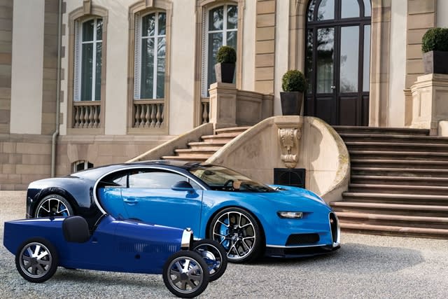 Bugatti 3D Prints Classic Car for Kids
