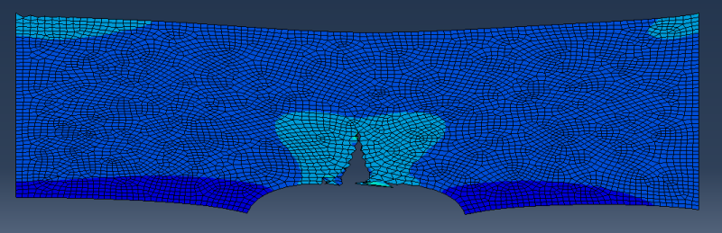 abaqus 6.14 crack