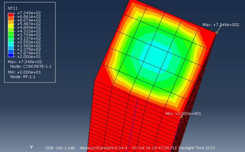 Abaqus: PROBLEMS with coupled temp-displacement analysis of reinforced ...