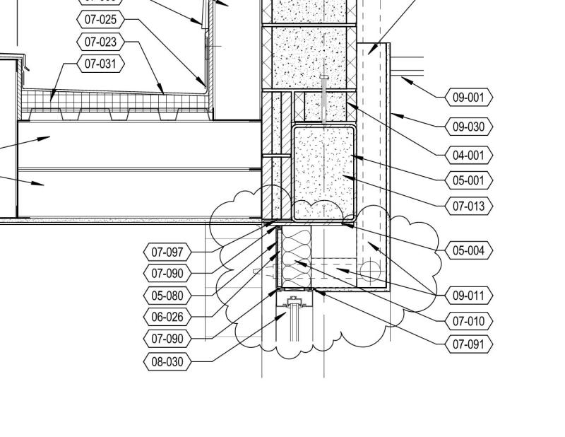 aluminum storefront detail drawings