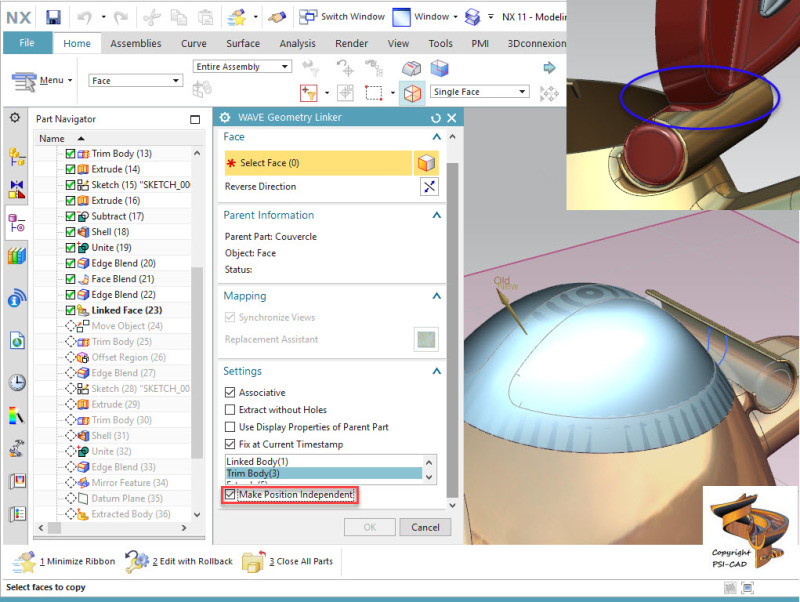 WAVE Links and Arrangements Siemens UG/NX EngTips
