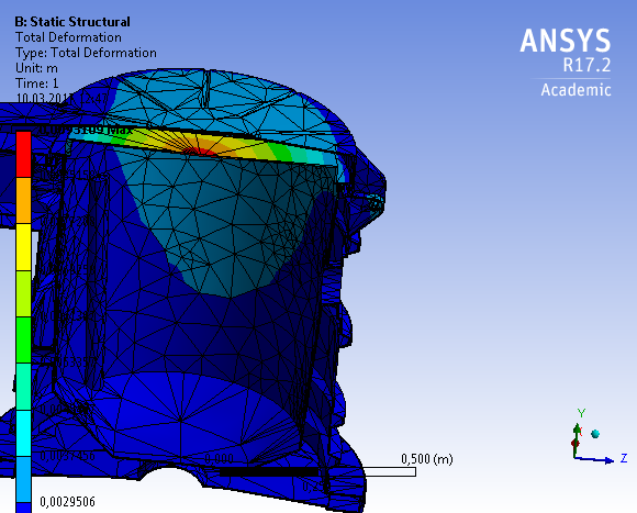 ansys workbench contact problem - ansys: ansys software