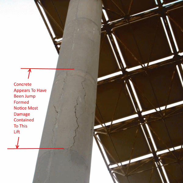 Problem Of Cracks In Rc Columns Structural Engineering General Discussion Eng Tips