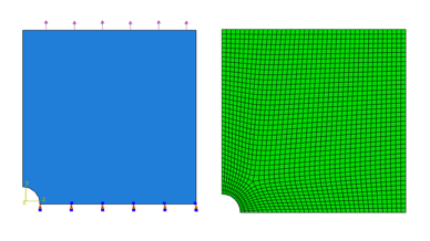 stress concentration factor in abaqus