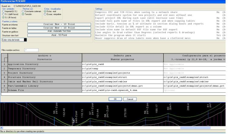 pls cadd lite user interface