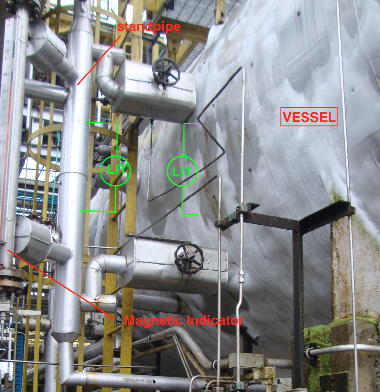 Help Difference Between Two Level Transmitters (DP diaphragm seal