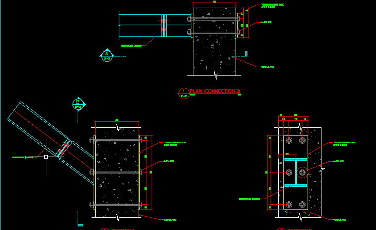 Trough Bolt On Concrete Wall Structural Engineering General Discussion Eng Tips