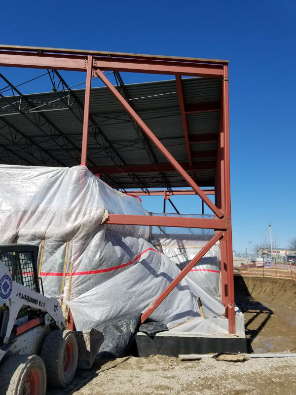 Single steel brace taking tension & compression Structural