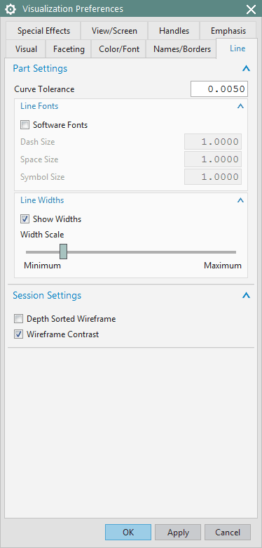 Display Line Width In Nx 10 Drafting Siemens Ug Nx Eng Tips