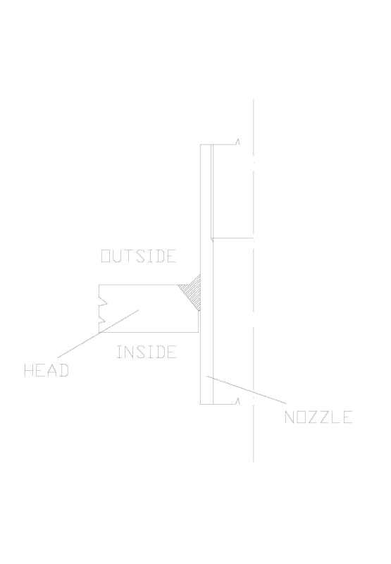 Fitting welded to a head - ASME (mechanical) Code Issues - Eng-Tips