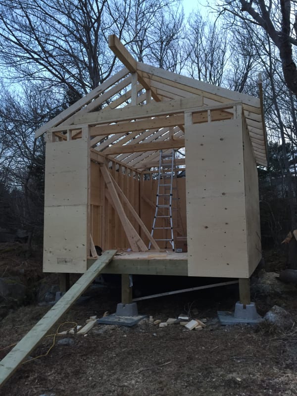 building a garden shed - ibuildit.ca
