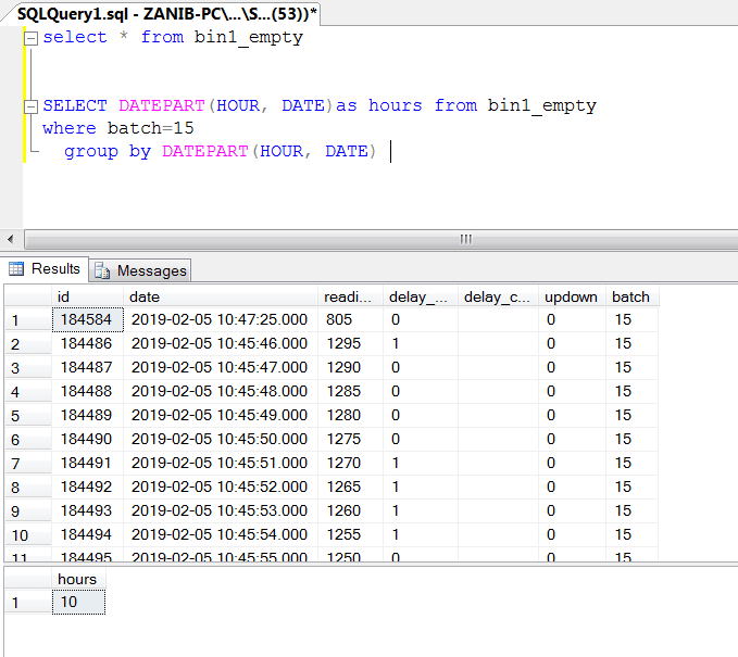 Datetime To Hour Microsoft SQL Server Programming Tek Tips