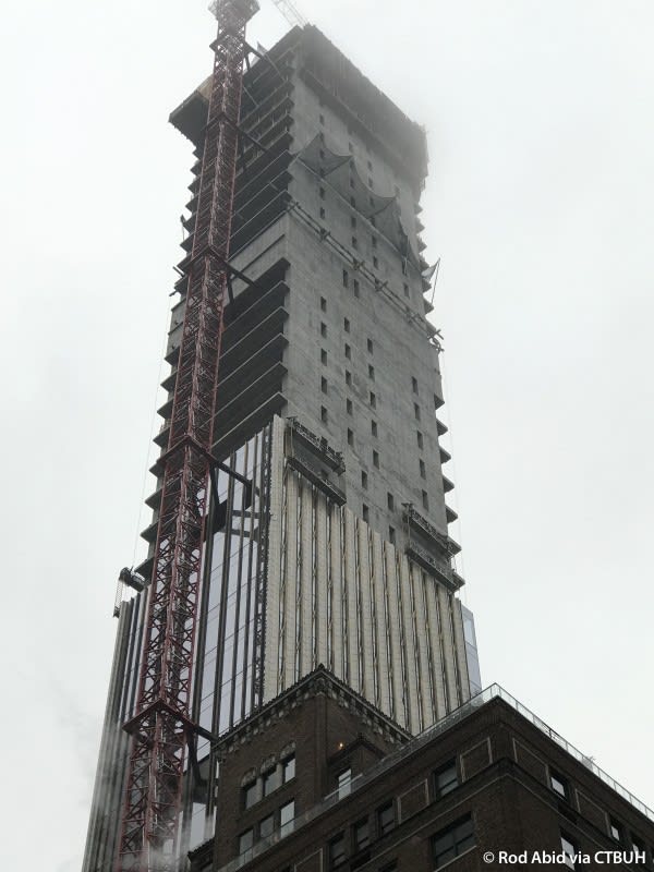 111 West 57th Street, most Slender Skyscraper in the World Tops Out