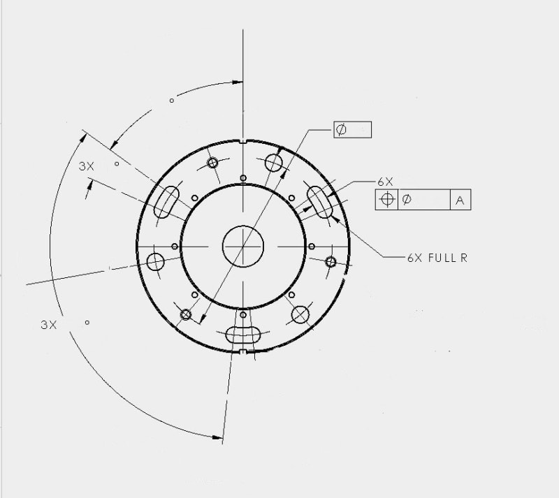 Dimensioning slots asme game