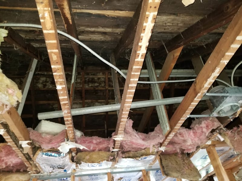 Hanging Ceiling Joists From A Beam In Attic Structural