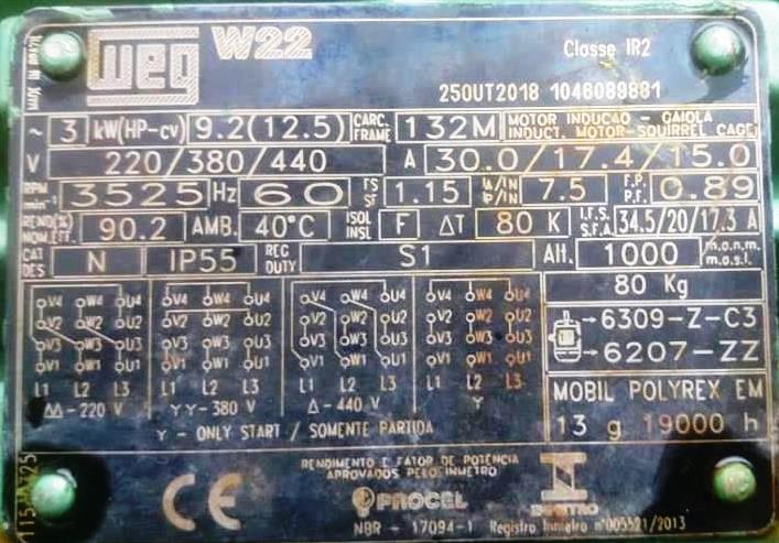 Weg Electric Motor Wiring Diagram - Database - Wiring Diagram Sample