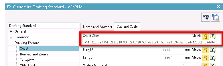 How to create a custom drafting template in NX