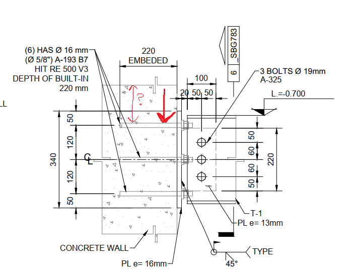 Concrete Anchor Bolt Dimensions