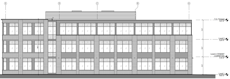 Light gauge exterior wall studs on 3-story office building - Structural  engineering general discussion - Eng-Tips