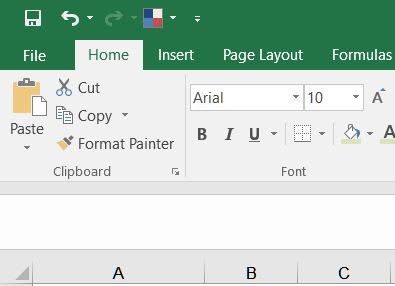 how to disable the formula bar using vba in excel 2016