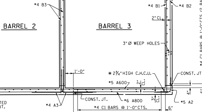 Cip Box Culvert Construction Joints Structural Engineering General Discussion Eng Tips