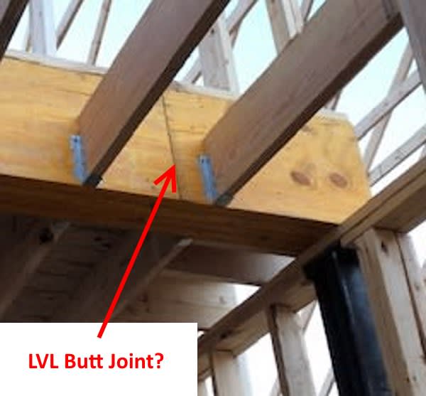 strutted lvl beam span table